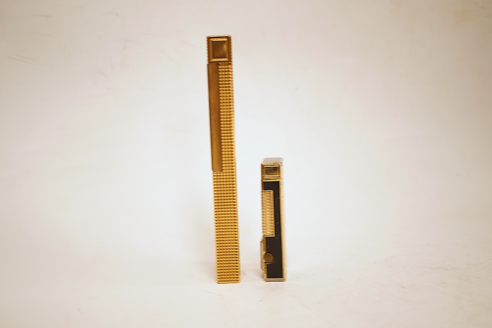 A Dupont table lighter and a ‘Twinkle 5’ lighter/timepiece